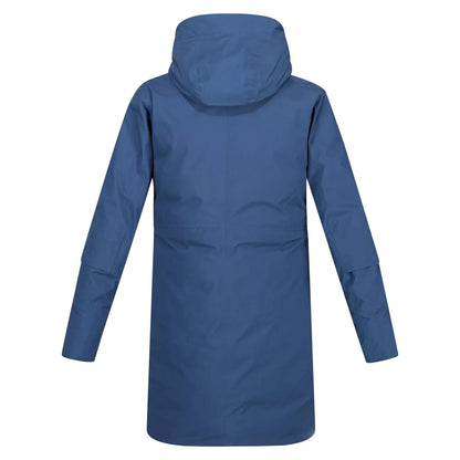 Dark Denim - Back - Regatta Womens-Ladies Yewbank II Waterproof Parka