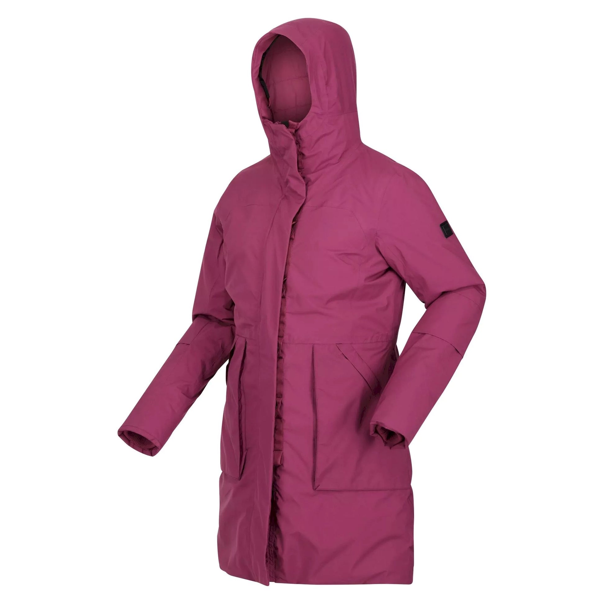 Amaranth Haze - Side - Regatta Womens-Ladies Yewbank II Waterproof Parka