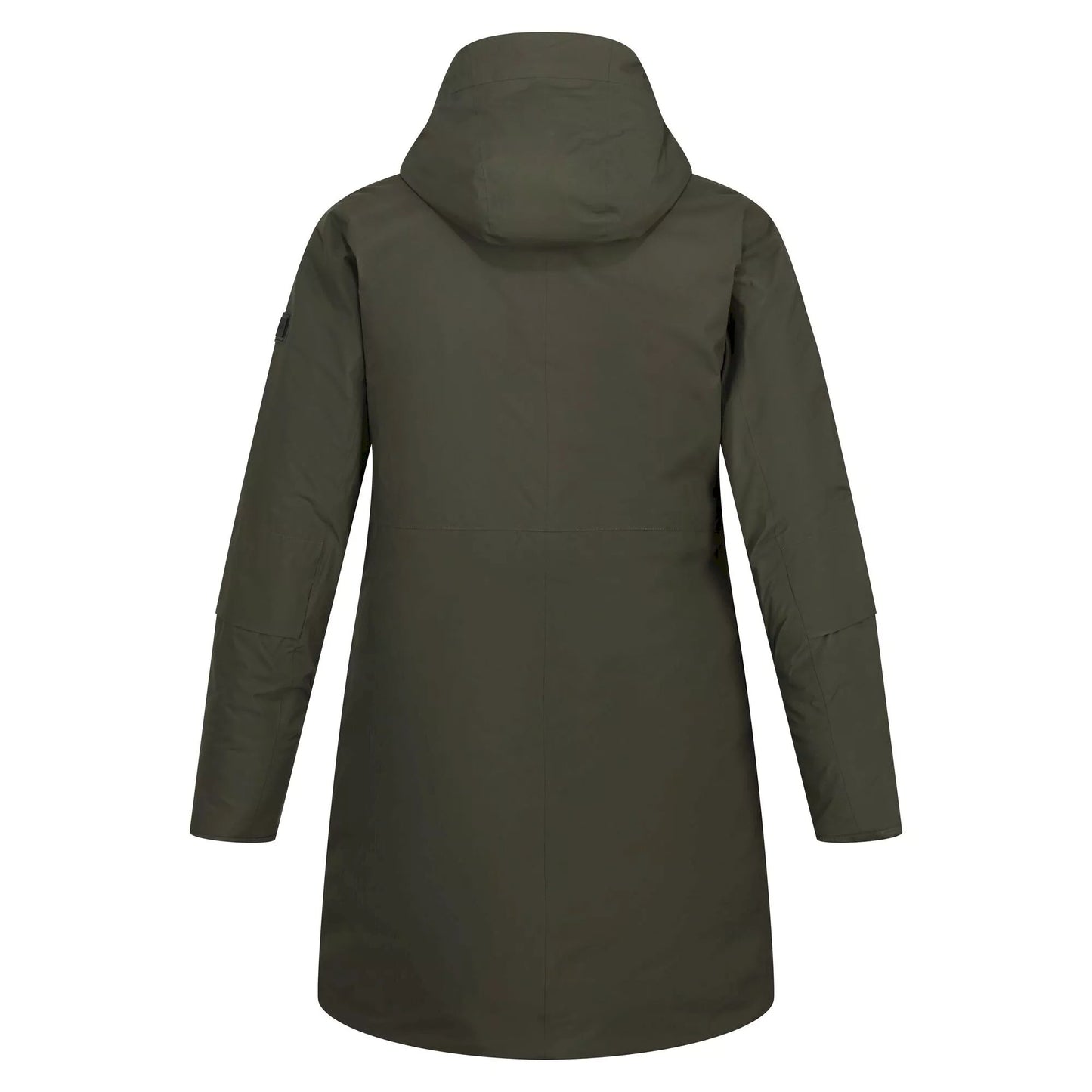 Dark Khaki - Back - Regatta Womens-Ladies Yewbank II Waterproof Parka