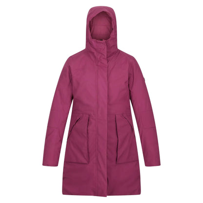 Amaranth Haze - Front - Regatta Womens-Ladies Yewbank II Waterproof Parka