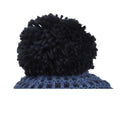Slate Blue-Navy - Side - Regatta Womens-Ladies Dalary Bobble Beanie