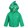 Jellybean Green - Front - Regatta Childrens-Kids Dinosaur Waterproof Jacket