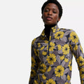 Heligan Yellow - Pack Shot - Regatta Womens-Ladies Orla Kiely Floral Fleece Top