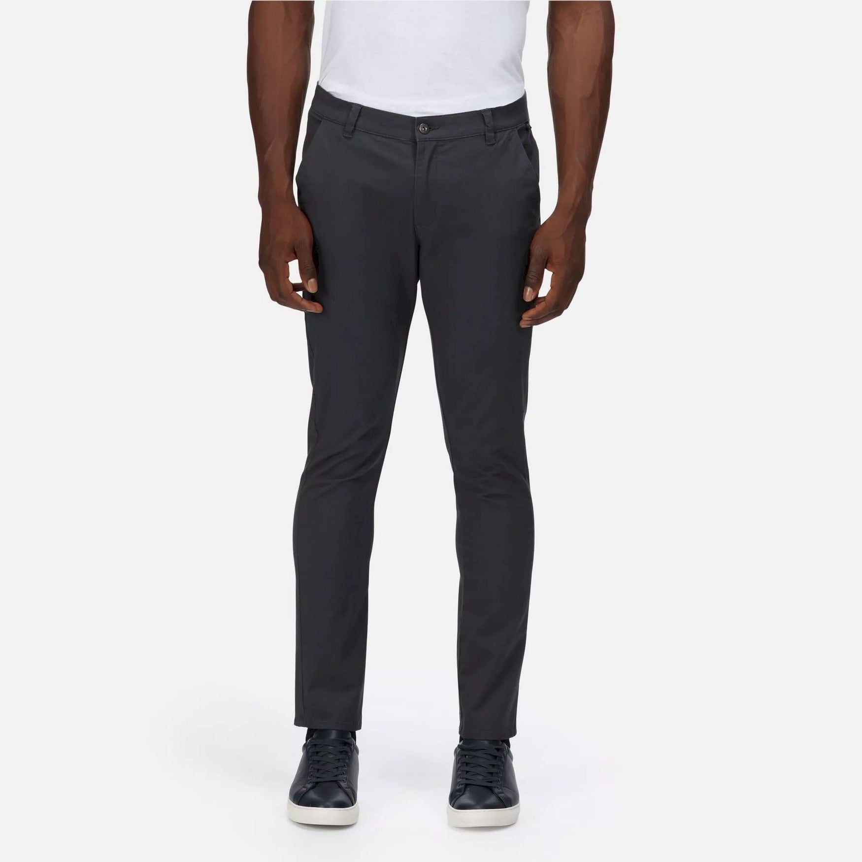 India Grey - Pack Shot - Regatta Mens Sandros Chinos