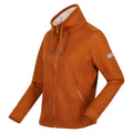 Copper Almond-Light Vanilla - Side - Regatta Womens-Ladies Azariah Full Zip Fleece Jacket
