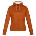 Copper Almond-Light Vanilla - Front - Regatta Womens-Ladies Azariah Full Zip Fleece Jacket