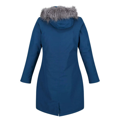 Blue Opal - Back - Regatta Womens-Ladies Lumexia III Waterproof Insulated Jacket