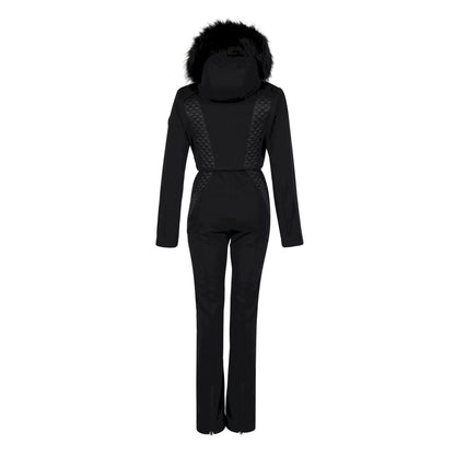 Black - Back - Dare 2B Womens-Ladies Julien Macdonald Supermacy Snowsuit