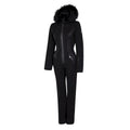 Black - Side - Dare 2B Womens-Ladies Julien Macdonald Supermacy Snowsuit