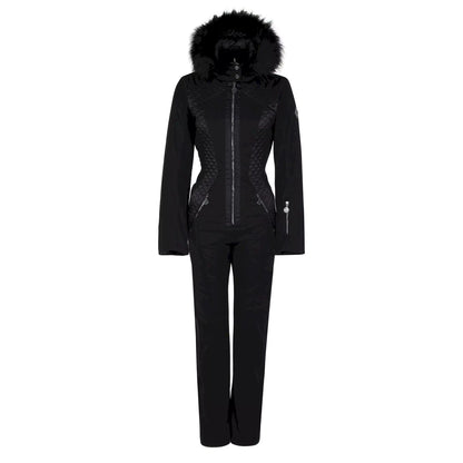 Black - Front - Dare 2B Womens-Ladies Julien Macdonald Supermacy Snowsuit
