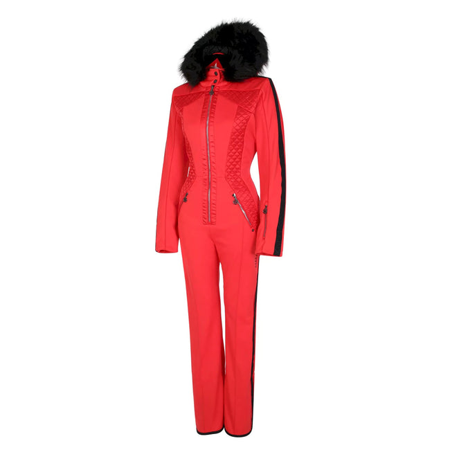 Volcanic Red - Side - Dare 2B Womens-Ladies Julien Macdonald Supermacy Snowsuit