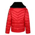 Volcanic Red - Back - Dare 2B Womens-Ladies Julien Macdonald Suppression Contrast Panel Padded Jacket