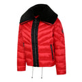 Volcanic Red - Side - Dare 2B Womens-Ladies Julien Macdonald Suppression Contrast Panel Padded Jacket