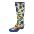 Blue-Green - Lifestyle - Regatta Womens-Ladies Orla Kiely Meadow Floral Wellington Boots