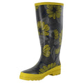 Heligan Yellow - Lifestyle - Regatta Womens-Ladies Orla Kiely Floral Wellington Boots