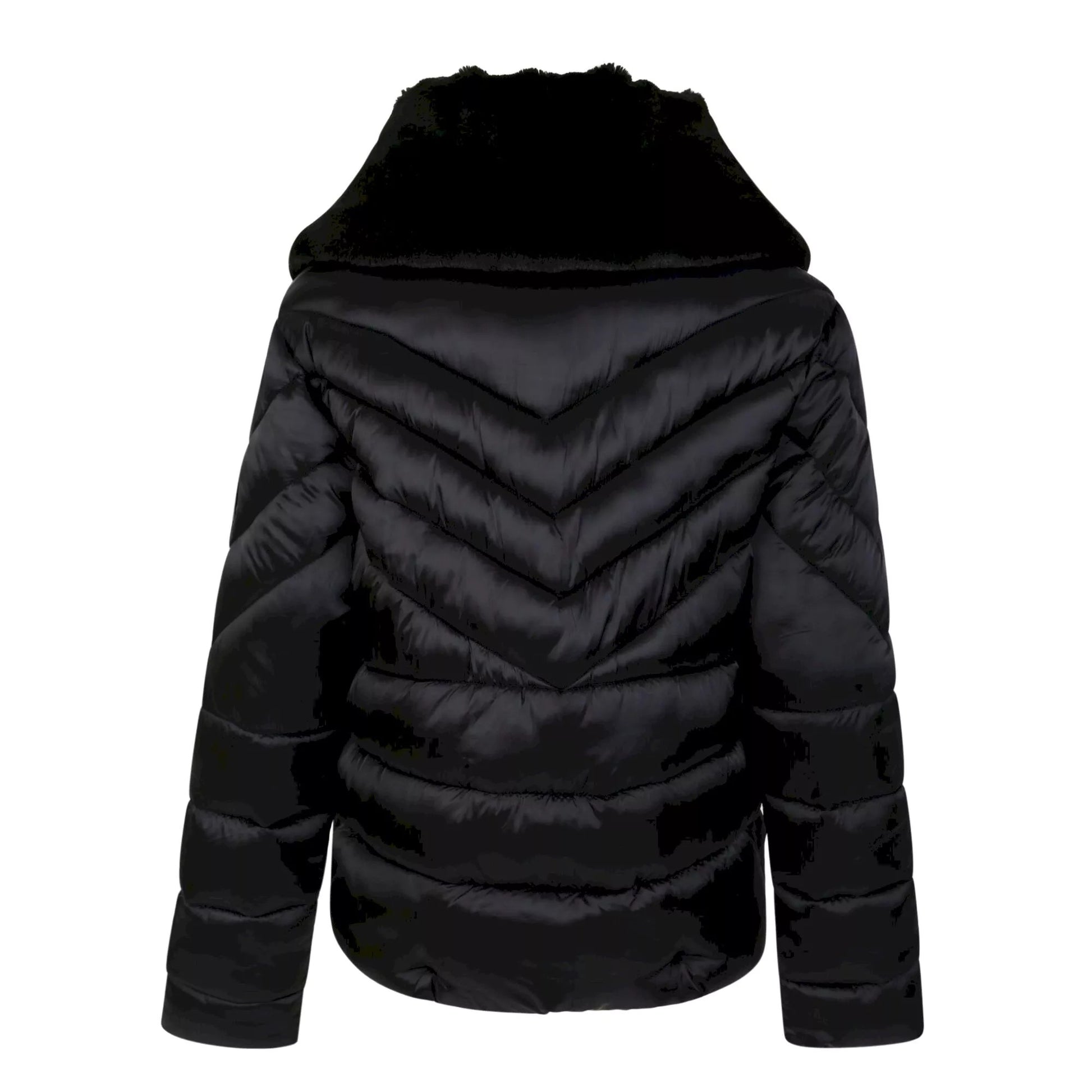 Black - Back - Dare 2B Womens-Ladies Julien Macdonald Suppression Padded Jacket