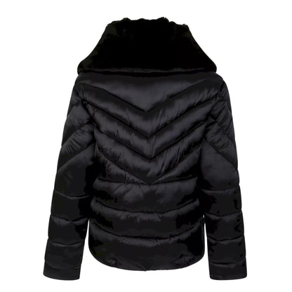 Black - Back - Dare 2B Womens-Ladies Julien Macdonald Suppression Padded Jacket