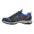 Olympian Blue-Black-Tango - Back - Regatta Mens Vendeavour Waterproof Walking Shoes