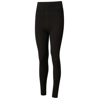 Black - Side - Dare 2B Womens-Ladies Sleek Fleece Leggings