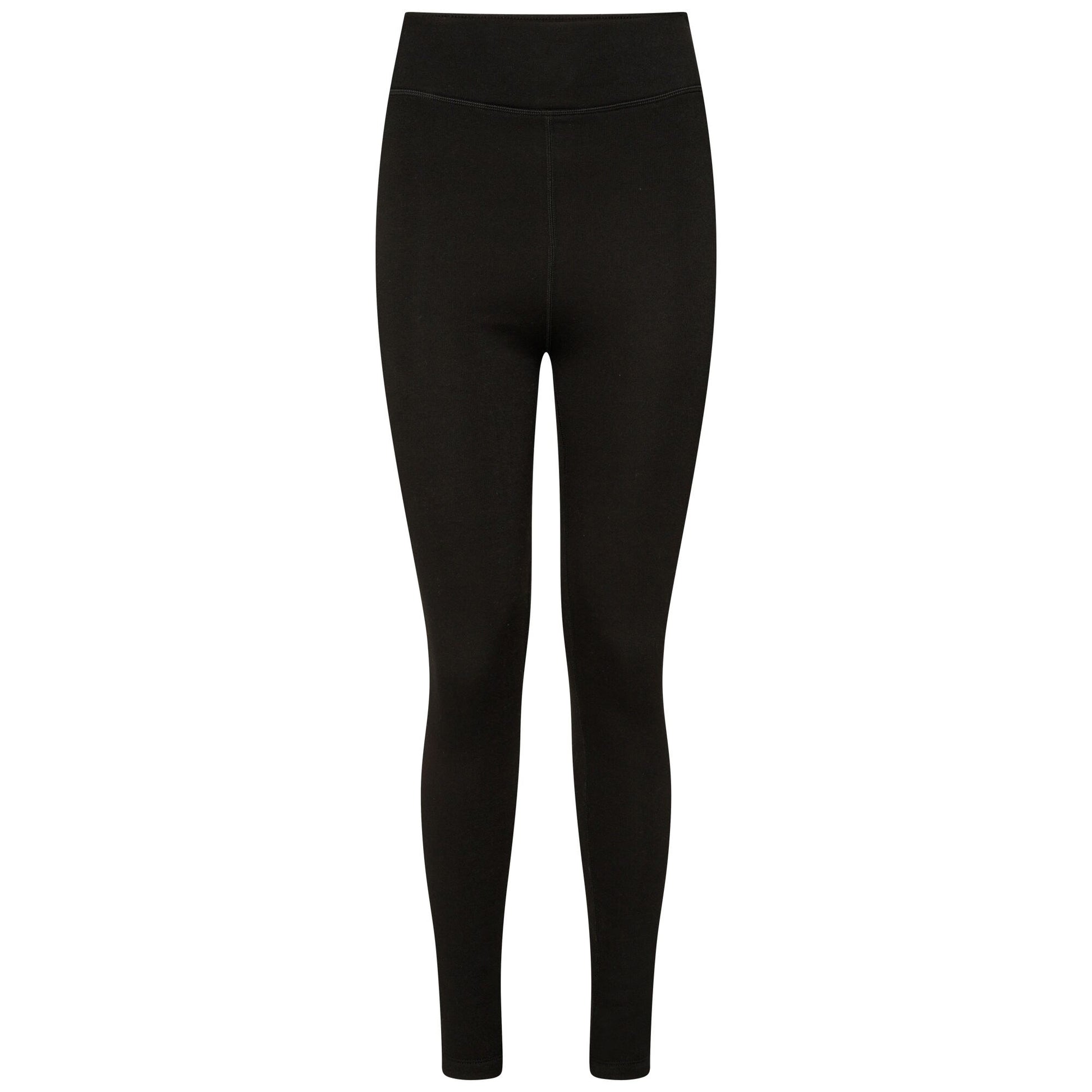 Black - Front - Dare 2B Womens-Ladies Sleek Fleece Leggings