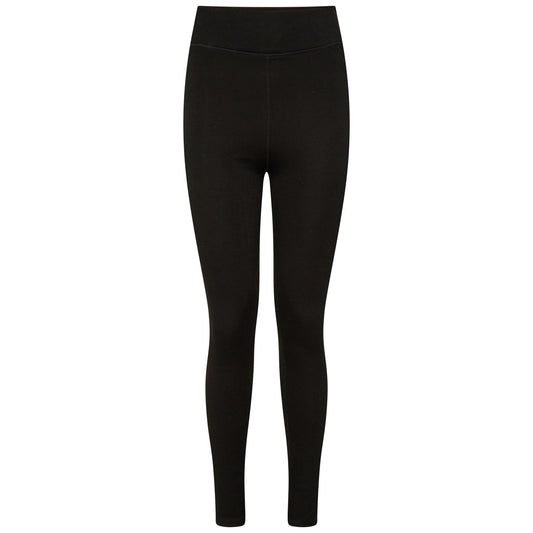 Black - Front - Dare 2B Womens-Ladies Sleek Fleece Leggings