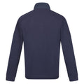 Navy - Back - Regatta Mens Galino Button Detail Sweatshirt