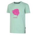 Grayed Jade - Side - Dare 2B Childrens-Kids Trailblazer Leopard T-Shirt