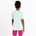 Grayed Jade - Pack Shot - Dare 2B Childrens-Kids Trailblazer Leopard T-Shirt