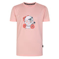 Apricot Blush Pink - Front - Dare 2B Childrens-Kids Amuse Skull T-Shirt