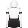 White-Black - Back - Dare 2B Womens-Ladies Dynamical Quilted Ski Jacket