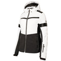 White-Black - Side - Dare 2B Womens-Ladies Dynamical Quilted Ski Jacket