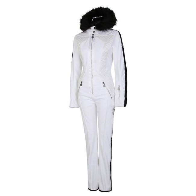 White - Side - Dare 2B Womens-Ladies Julien Macdonald Snowsuit