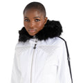 White - Close up - Dare 2B Womens-Ladies Julien Macdonald Snowsuit