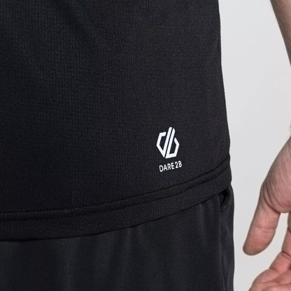 Black - Lifestyle - Dare 2B Mens Accelerate Lightweight T-Shirt