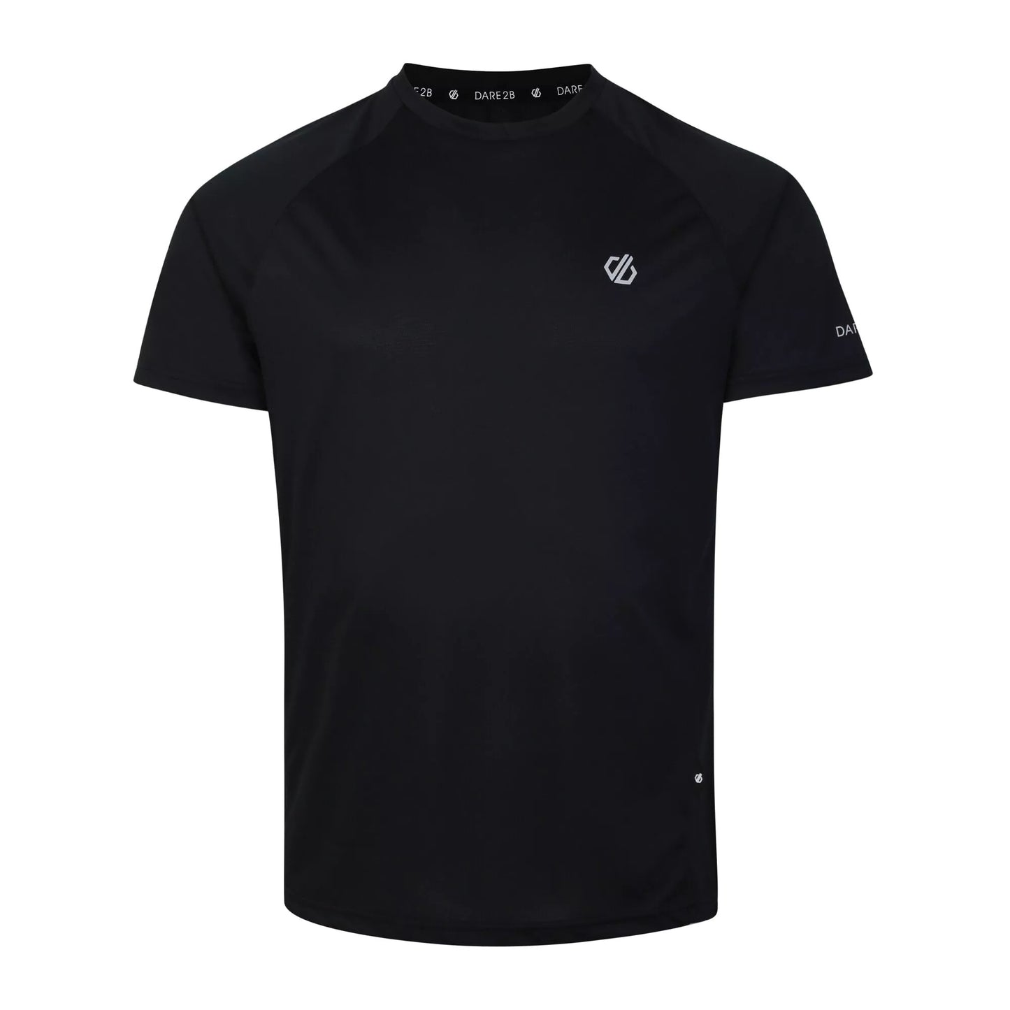Black - Front - Dare 2B Mens Accelerate Lightweight T-Shirt