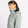 Lilypad Green - Pack Shot - Dare 2B Womens-Ladies Trail Waterproof Jacket