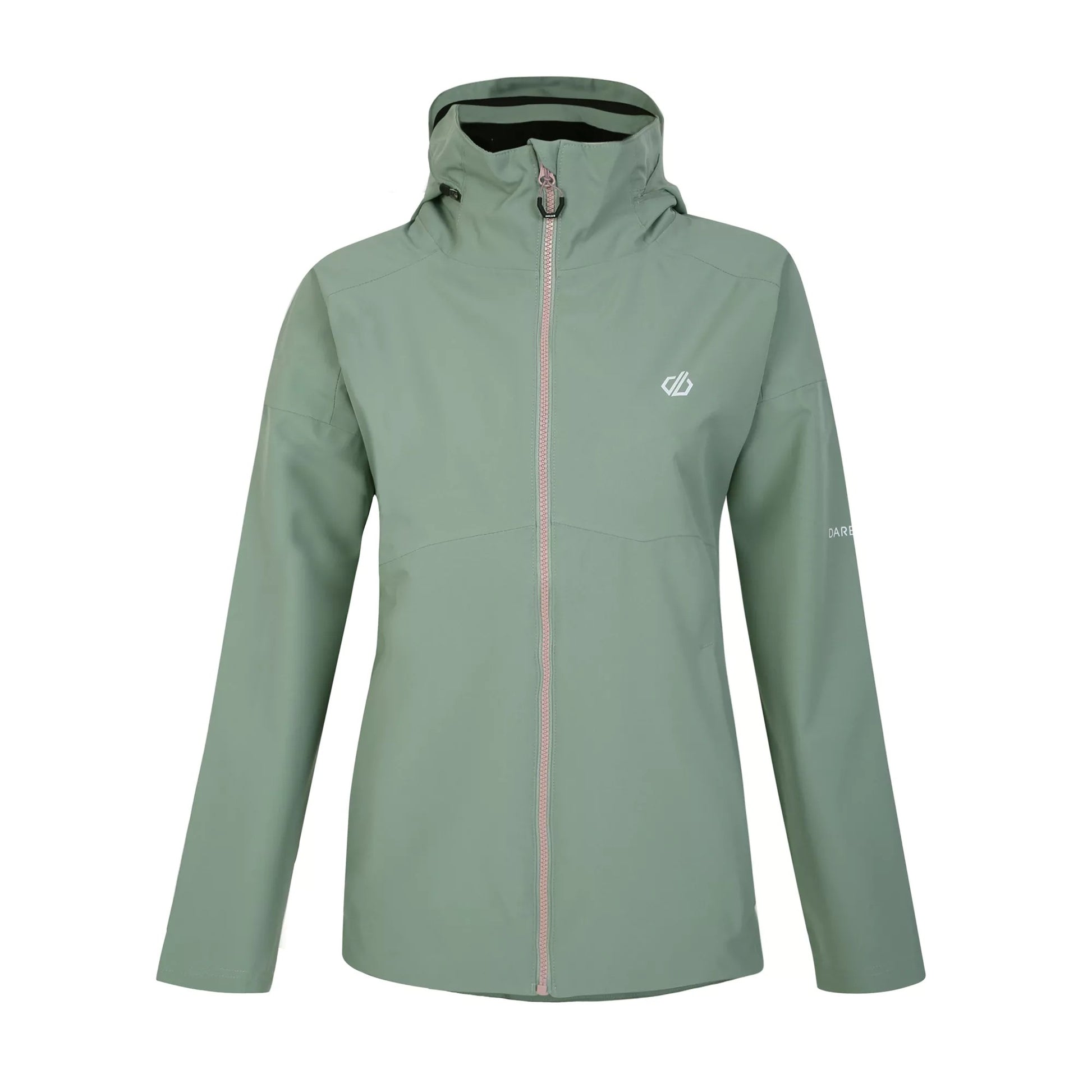 Lilypad Green - Front - Dare 2B Womens-Ladies Trail Waterproof Jacket