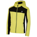 Black-Yellow Plum - Side - Dare 2B Childrens-Kids Thriving Core Stretch Hooded Midlayer