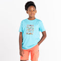 Sea Jet Blue - Lifestyle - Dare 2B Childrens-Kids Trailblazer Floral T-Shirt