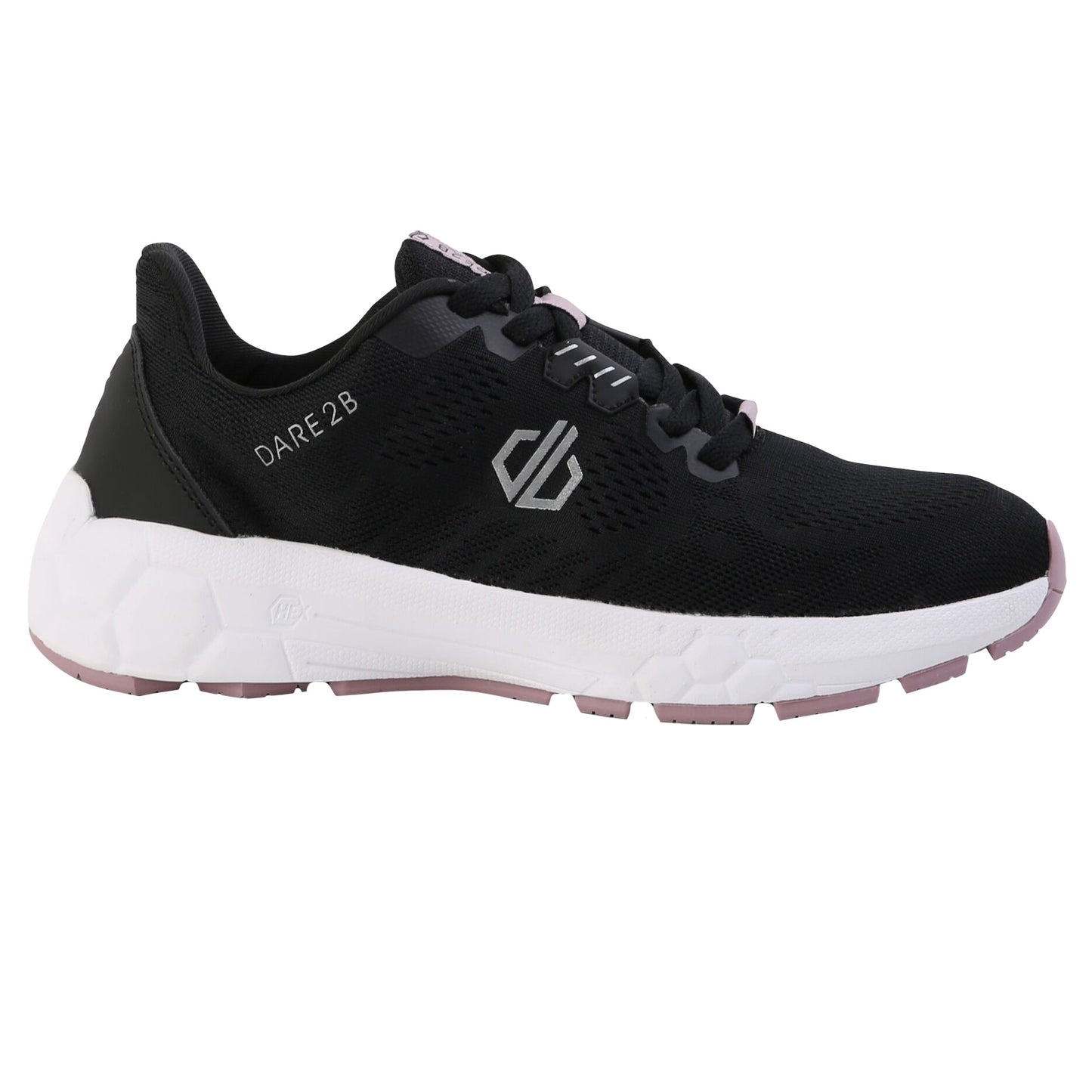 Black-Woodrose - Lifestyle - Dare 2B Womens-Ladies Hex Rapid Performance Trainers