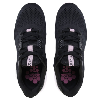 Black-Woodrose - Pack Shot - Dare 2B Womens-Ladies Hex Rapid Performance Trainers