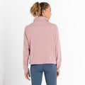 Dusky Rose - Pack Shot - Dare 2B Womens-Ladies Fleur East Glide High-Neck Sweatshirt