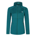 Fortune Green - Front - Dare 2B Womens-Ladies Convey II Hooded Core Stretch Midlayer