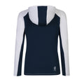 White-Moonlight Denim - Back - Dare 2B Womens-Ladies Convey II Hooded Core Stretch Midlayer