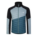 Slate-Mediterranean Green - Front - Dare 2B Mens Gendarme Padded Jacket