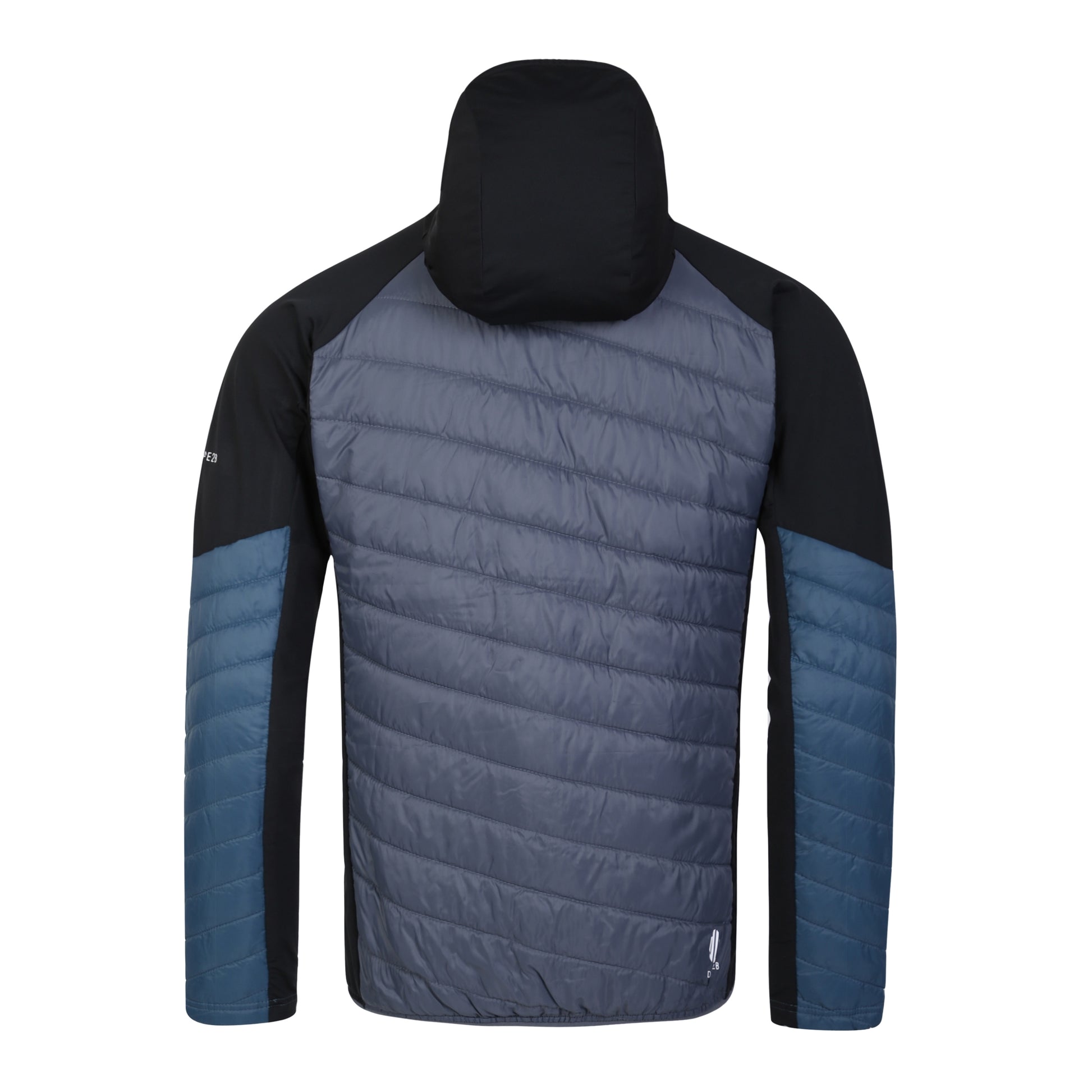 Orion Grey-Black-Dark Storm - Back - Dare 2B Mens Gendarme Padded Jacket