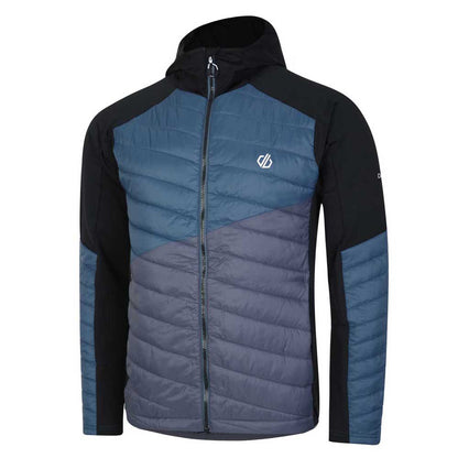 Orion Grey-Black-Dark Storm - Side - Dare 2B Mens Gendarme Padded Jacket