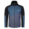 Orion Grey-Black-Dark Storm - Front - Dare 2B Mens Gendarme Padded Jacket