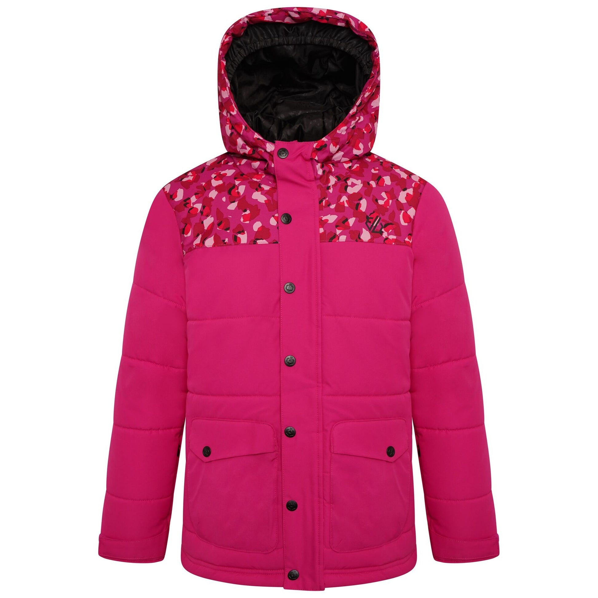 Active Pink - Front - Dare 2B Girls Impressing Ski Jacket