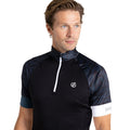Orion Grey-Black - Lifestyle - Dare 2B Mens Stay the Course III Camo Cycling Jersey